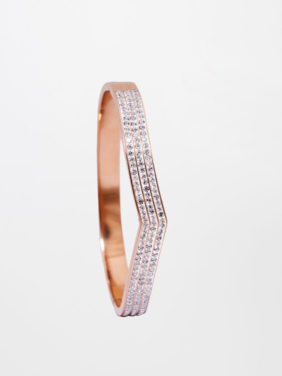 Gold Brass Bracelet, , image 2